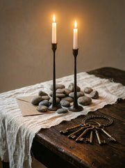Candelabros Altos Modernos Tegna - Decoración Elegante para el Hogar en Comedor